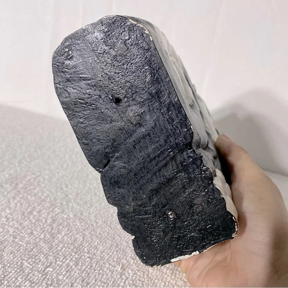 James Haddon Hand  Carved Wood Folk Art Cat Statue Kitty - Picture 12 of 16